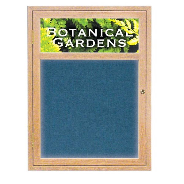 Open Faced Traditional Corkboard, 12x36"